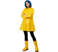 NECA Coraline Women's Raincoat Costume As Pictured, Medium