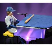 NECA ELTON JOHN WITH PIANO (LIVE 1975) Deluxe Clothed 8" Figure In stock 6th Oct