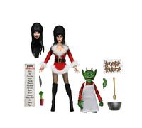 Elvira, Mistress of the Dark figurine Clothed Very Scary Xmas Elvira 20 cm