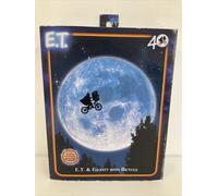 Neca ET 40th Anniversary Elliot & E.T. on Bicycle 7" scale figure New in stock