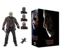 NECA Horror Freddy VS Jason Action Figure 7" Jason Voorhees Deluxe (NEW BOXED)