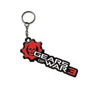 NECA Gears Of War 3 Keyring - Logo Keychain