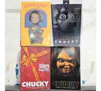 NECA Good Guys Christmas Chucky Doll Child's Play Bride Of Chucky Ultimate Chucky Gets Lucky Action Figure Model Toys Doll Gift A with box