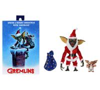 NECA Gremlins Ultimate Santa Stripe & Gizmo 7" Action Figure Official