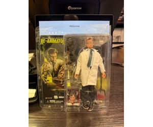 NECA HP Lovecraft Re-Animator Retro Clothed Dr Herbert West Action Figure