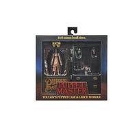 NECA Leech Woman & Toulon's Puppet Case Pack 2 Scale Action Fig. 18 cm Puppet Master