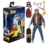 NECA Movie Back To The Future Marty Mcfly w Guitar 7" Action Figure Ultimate Toy