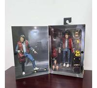 NECA Movie Back To The Future Marty Mcfly w Guitar 7" Action Figure Ultimate Toy