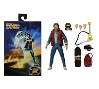 NECA Movie Back To The Future Marty Mcfly w Guitar 7" Action Figure Ultimate Toy