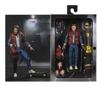 NECA Movie Back To The Future Marty Mcfly w Guitar 7" Action Figure Ultimate Toy