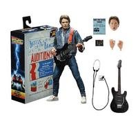 NECA Movie Back To The Future Part II Marty Mcfly Guitar Action Figure Ultimate