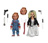 NECA NECAOfficial - Bride of Chucky 8" Clothed Action Figure Chucky and Tiffany 2 pack, 14 cm