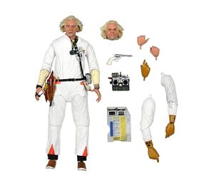 NECA Official- BACK TO THE FUTURE Doc Brown 1985 Ultimate 7" Action Figure