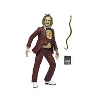 NECA Official Beetlejuice - 7" Scale Action Figurine - Red Tuxedo Beetlejuice in Blister Packaging, Adult Collectible Item, Halloween