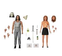 NECA TMNT Teenage Mutant Ninja Turtles April O'Neil and Casey Jones 7 Inch Action Figures 2 Pack