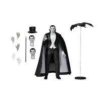 NECA: Universal Monsters - Dracula Carfax Abbey Ultimate 7" Action Figure, Black, White