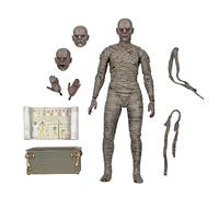 NECA Action Figure Universal Monsters Mummy Ultimate 7" Black & White Exclusive