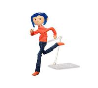 Coraline Articulated Figure in Striped Shirt and Jeans (Coraline Movie) Neca 18cm Figure