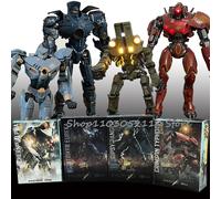 Neca Pacific Rim Figure LED Red Tramp Japanese Mecha Bandai Gipsy Danger Obsidian Fury The Eureka Raiders Armour Trendy Toy Gift A1 LED
