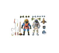 NECA TMNT Samurai Adventure Michelangelo & Space Donatello Ninja Turtles 2 pack