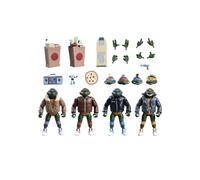 NECA Pack 4 Punk Ninja Turtles Action Figures 18Cm