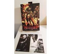 NECA - Predator 2 Ultimate Shaman Predator 7" NEW & 2 X Postcards