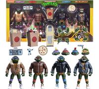 NECA Punk Disguise 4 Pack Teenage Mutant Ninja Turtles Comics TMNT Official