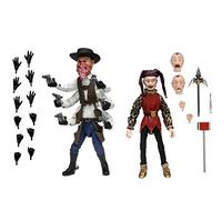 NECA Puppet Master pack 2 figurines Ultimate Six-Shooter & Jester 18 cm