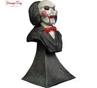 TrickOrTreat Studios Mini Bust Billy - Hand-Painted 100% Polyresin, Collector Box, Black/White/Red