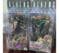 NECA Scorpion Snake Alien Figure Aliens VS Predator 13th Lineup Sgt Apone Snake Action Figures Toy Christmas Birthday Gifts Scorpion