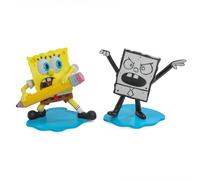 NECA Spongebob Squarepants |Officially Licensed Collectible 5"""" Scale Figures 2-Pack Amazon Exclusive Spongebob and DoodleBob