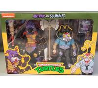 NECA Action Figures TMNT Cartoon Antrax & Scumbug 2-Pack 7-inch Scale