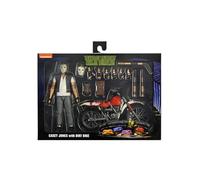 NECA Teenage Mutant Ninja Turtles Casey Jones Action Figure with Dirtbike, Accessories