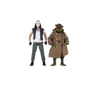 NECA Teenage Mutant Ninja Turtles Casey Jones and Raphael 7 Inch Scale Action Figure 2 Pack