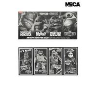 NECA Teenage Mutant Ninja Turtles x Universal Monsters Mutant Monster Mash 4 PK