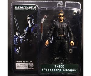 NECA Terminator 2 Judgment Day T-800 T-1000 Arnold 7" Action Figure 1:12 Scale