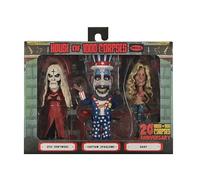 NECA The House of a Thousand Dead Pack of 3 Little Big Head Figurines 15 cm