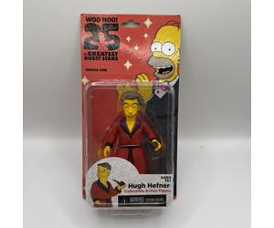 NECA The Simpsons Guest Stars Series 1 Playboy HUGH HEFNER Action Figure BNIB