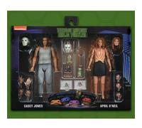 NECA TMNT Teenage Mutant Ninja Turtles April O'Neil and Casey Jones 7 Inch Action Figures 2 Pack