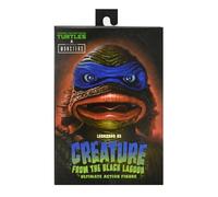 NECA TMNT LEONARDO AS THE CREATURE FROM THE BLACK LAGOON 7" FIGURE IN STOCK