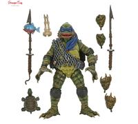 Neca Universal Monstersxteenage Mutant Ninja Turtles Scale Leonardo As The Creature Figure 18 Cm Clear