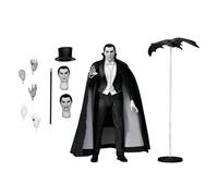 NECA: Universal Monsters - Dracula Carfax Abbey Ultimate 7" Action Figure, Black, White