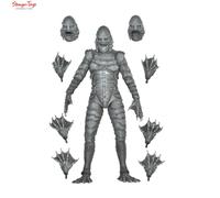 Neca Universal Monsters Action Ultimate Creature From The Lagoon B&w 18 Cm Figure