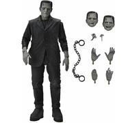 NECA Universal Monsters Frankenstein Action Figure Ultimate Classic B&W Version