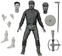 NECA - Universal Monsters Ultimate Wolf Man BW 7 Action Figure,White