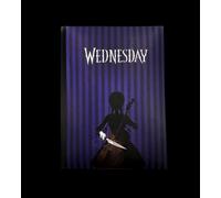 NECA WEDNESDAY LIGHT-UP NOTEBOOK - CLASSIC WEDNESDAY (ADDAMS FAMILY NETFLIX)