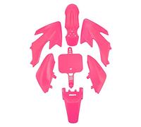 Necaces Plastic Fender Fairing Kit Set,Plastic Body Fender Kit for XR50 CRF50 Chinese Mini Dirt Bikes(Pink)…