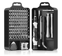 NECAMOCU Precision Screwdriver Set, Professional Grade 115 in 1 Magnetic Repair Tool Kit for Electronics, Computer, iPhone, Laptop, Game Console, Watch, Eyeglasses, Modding, and DIY Projects