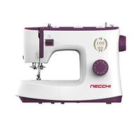 Necchi Sewing Machine, K132A, 32 Stitches, Multi Utility, Automatic Needle Threader, Metal Frame, White/Purple