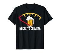 Necesito Cerveza Need Beer Funny Spanish Hispanic Beer Lover T-Shirt